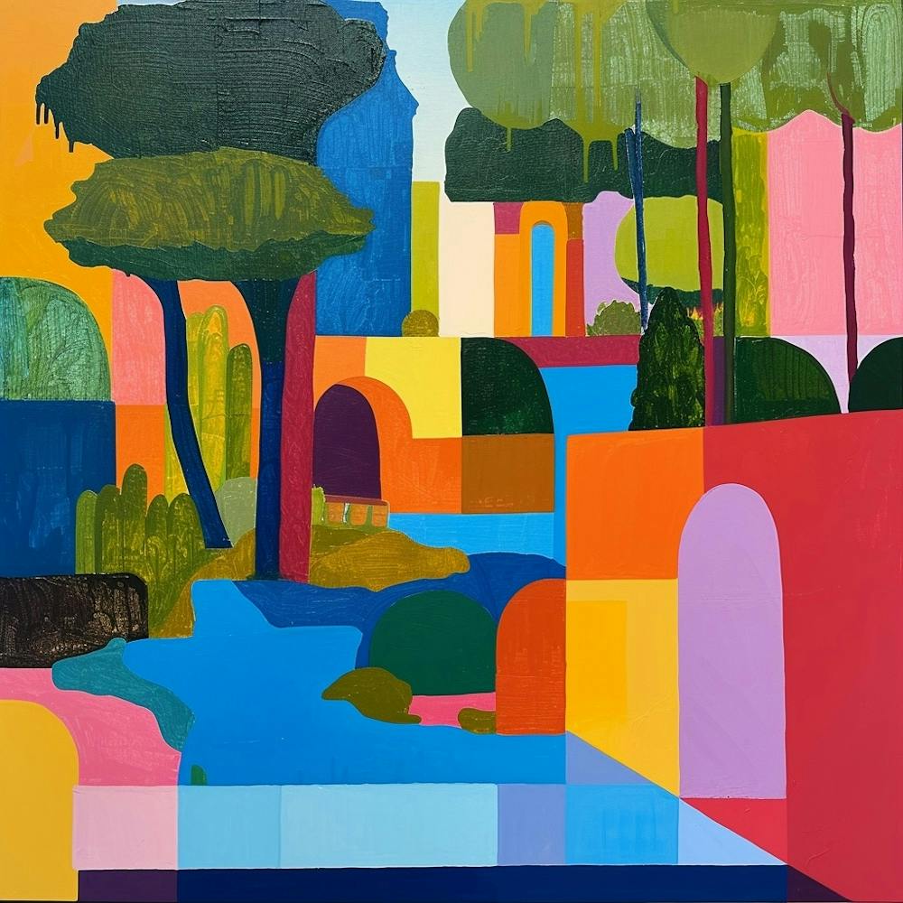 Abstract Park Collection Parc Monceau Paris France 4