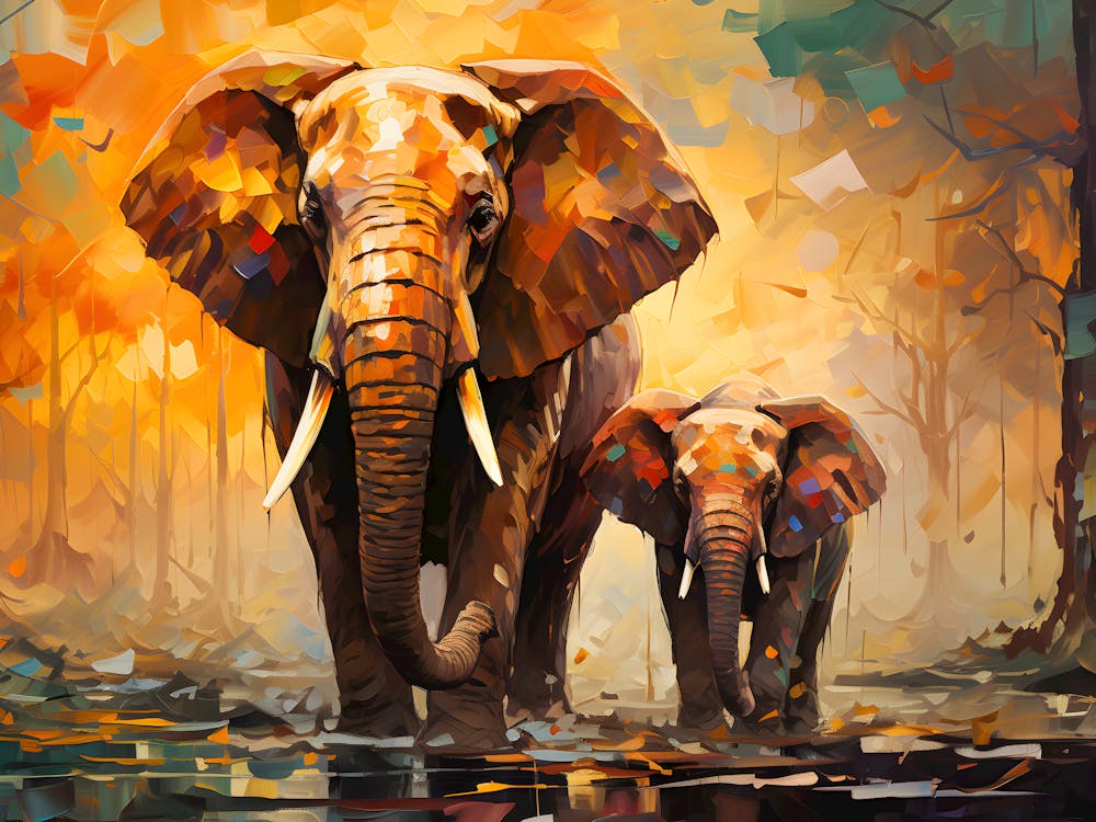 Majestic Giants in Autumnal Serenity