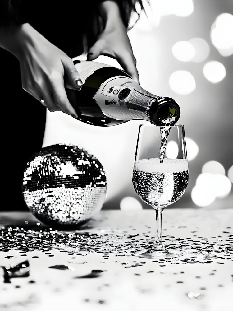 Champagne Pouring 2