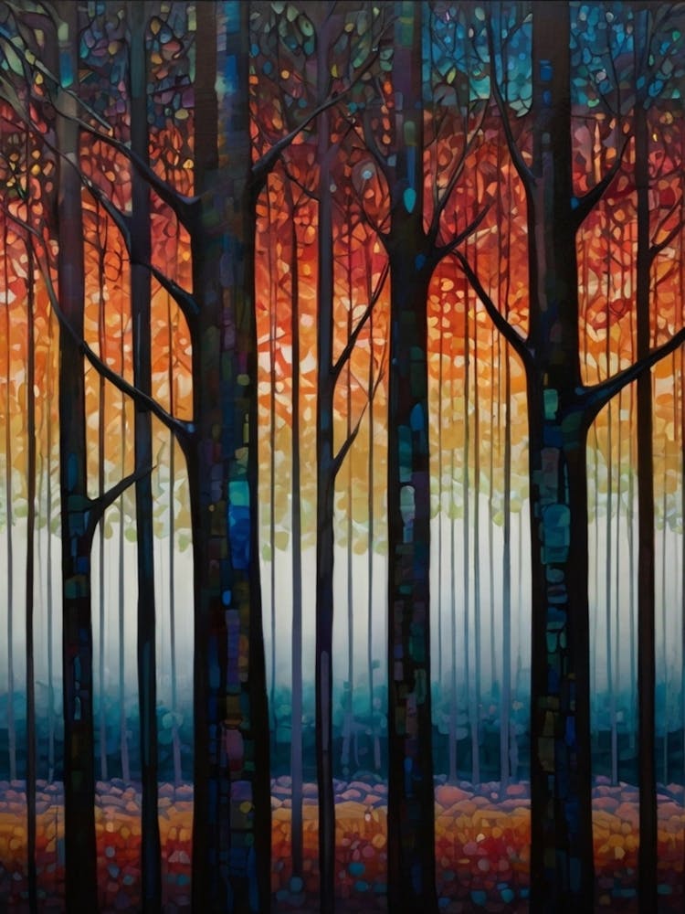 Leonardo Kino Xl Amidst A Starlit Forest Majestic Trees Rise I 2