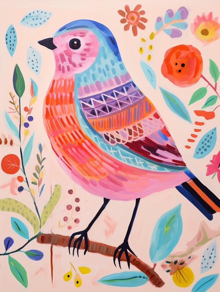 Pink Scandi Finch 3