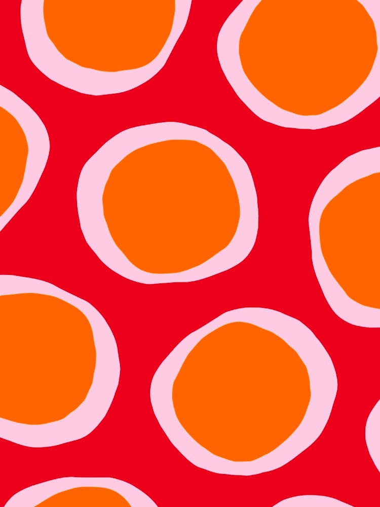 Orange Circles 2