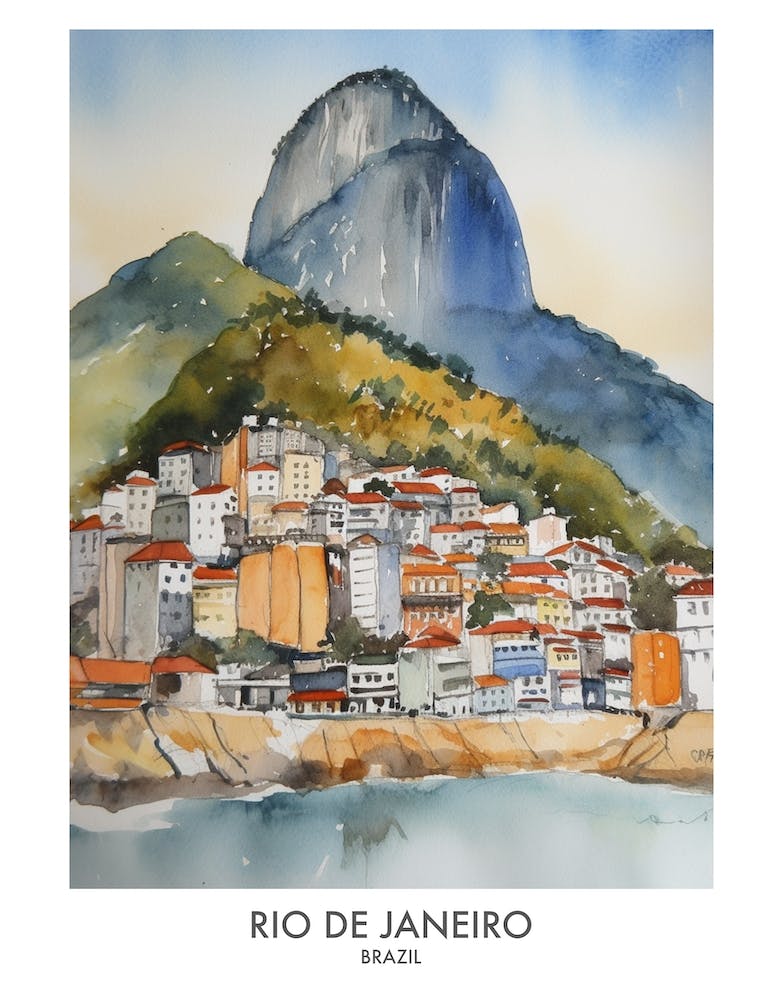 Rio De Janeiro Travel Poster 59