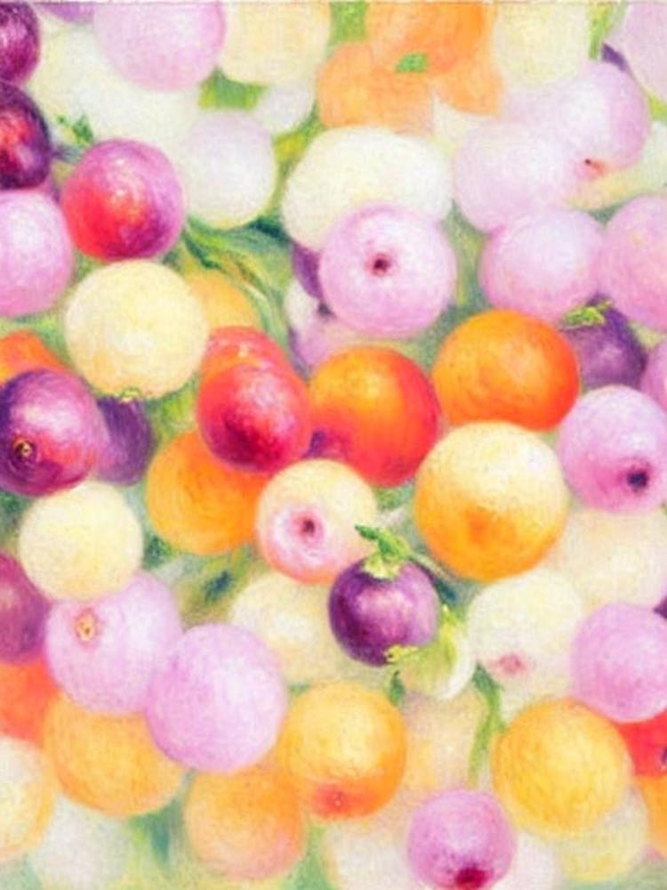 Blackcurrant Painting Fruit