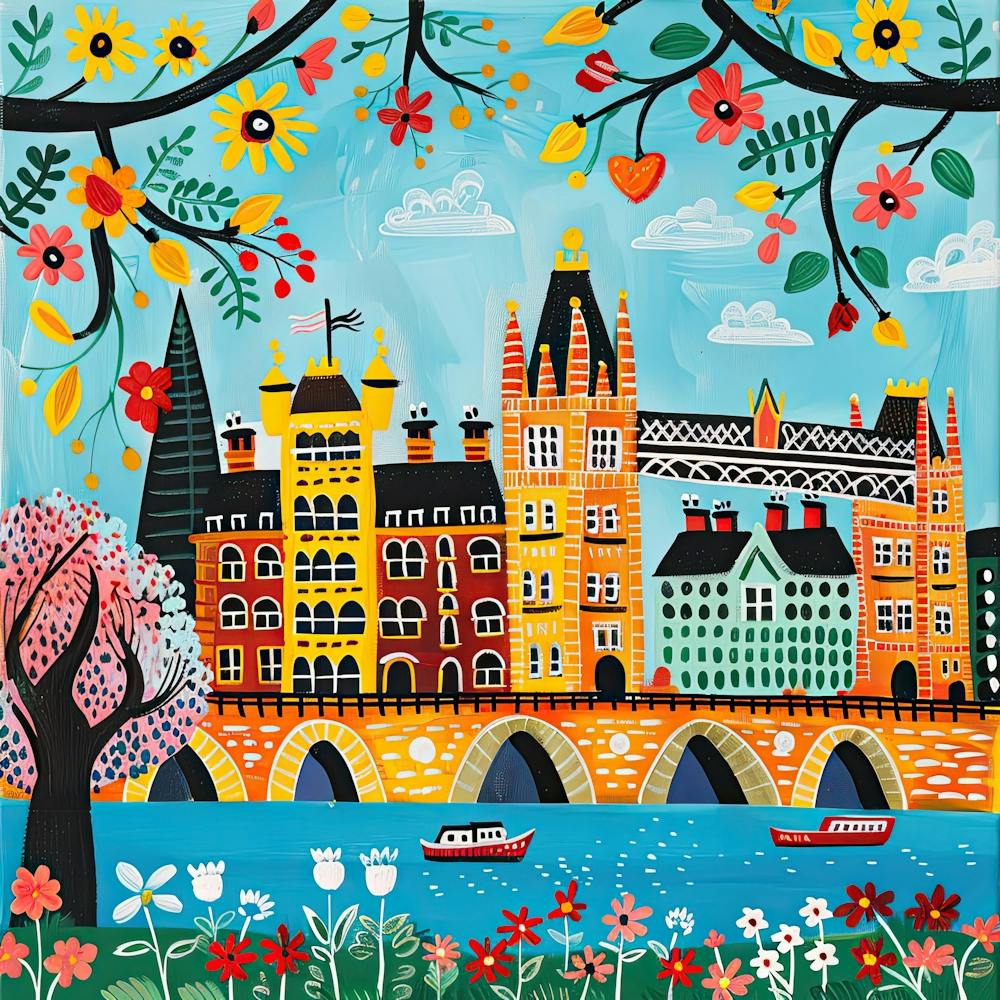 Kids Travel Illustration London 4