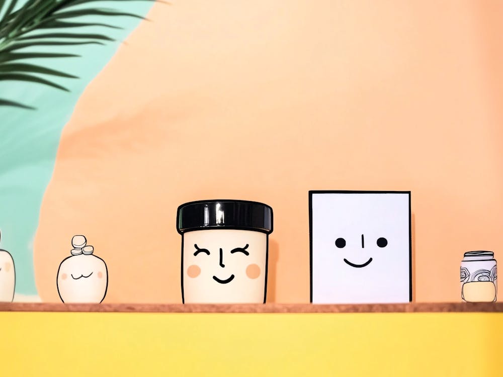 Smiling Faces Cream Tubs