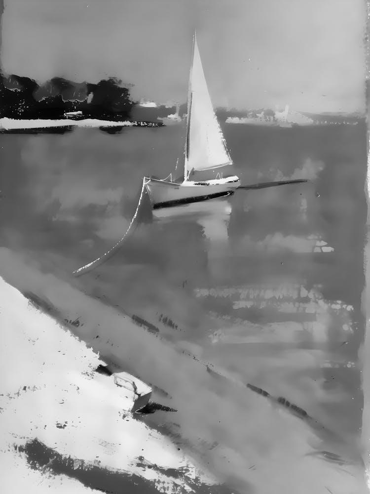 Sailboat On The Beach