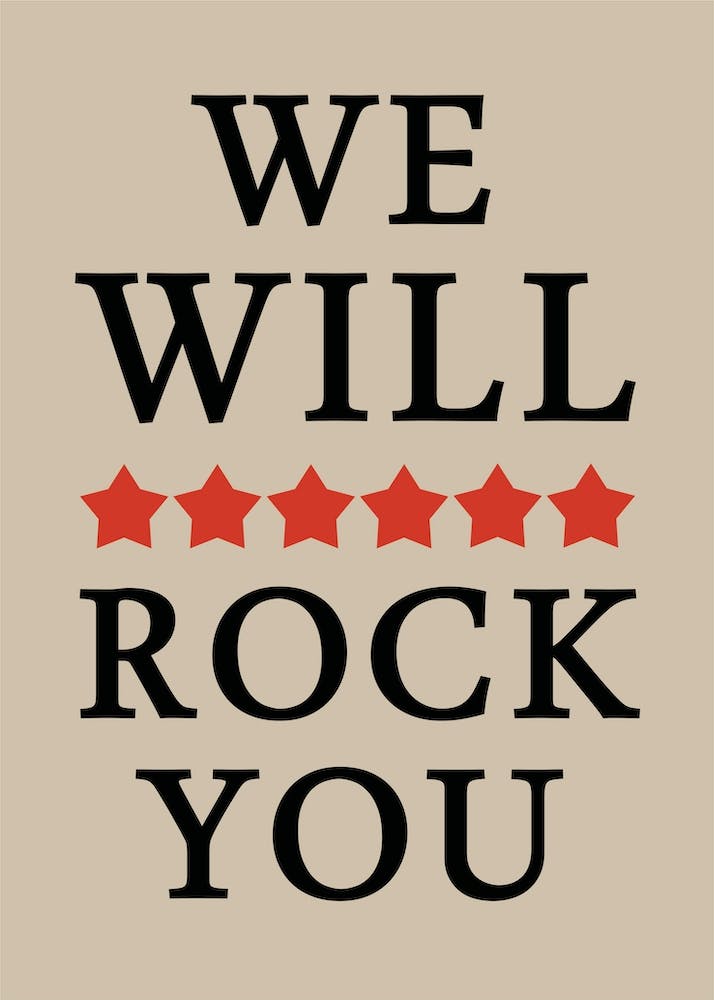 We Will Rock You 1