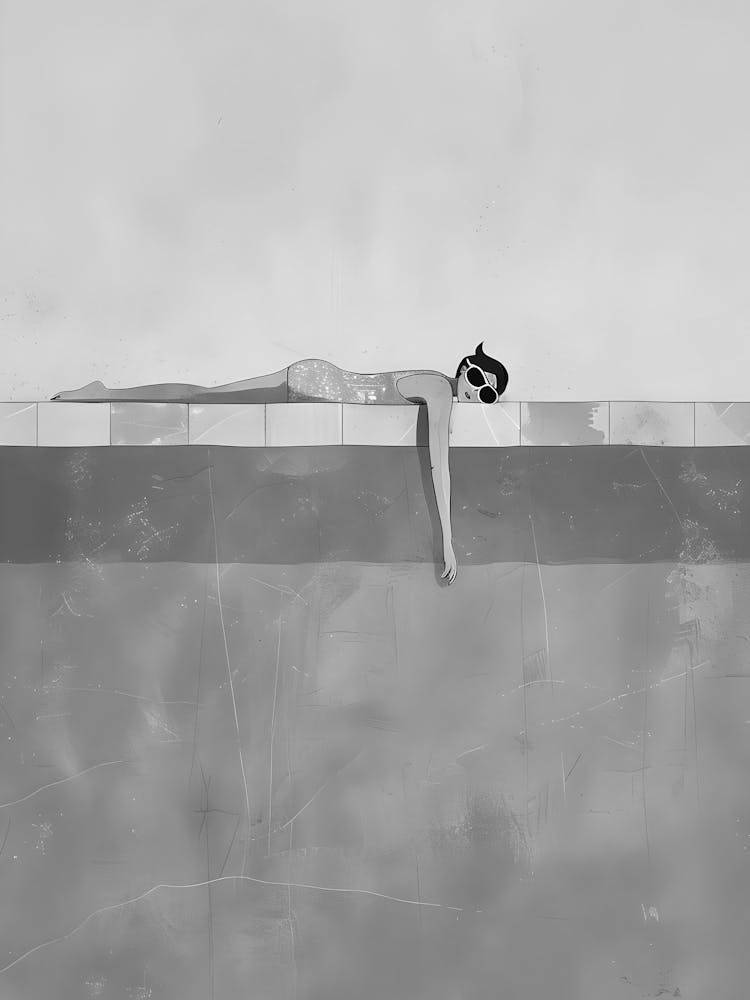 Girl In The Pool 1