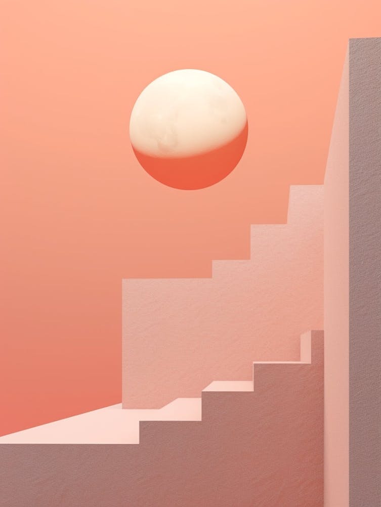 Minimalist Geometry Abstract Illustration 25