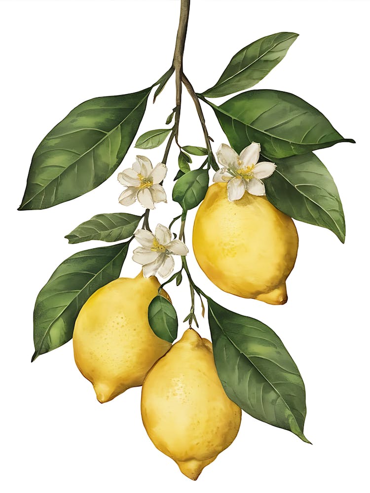 Lemons On A Branch 1