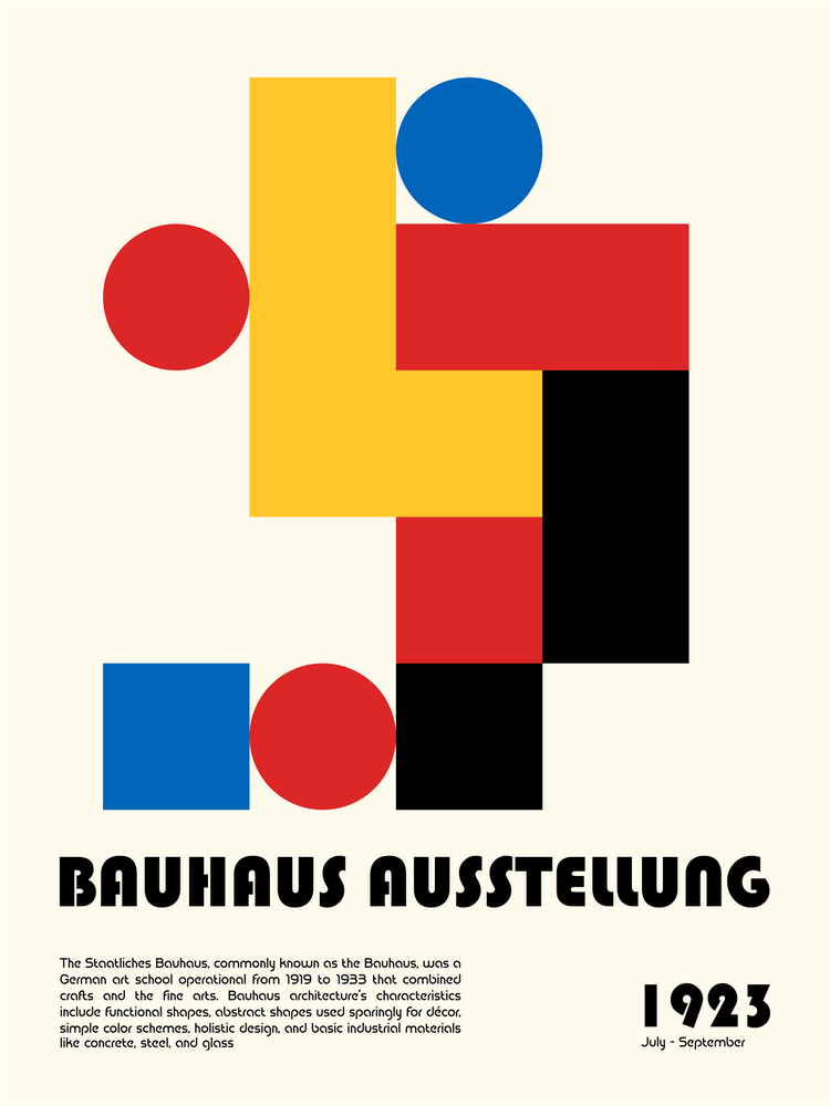 Bauhaus Ausstellung Minimalist