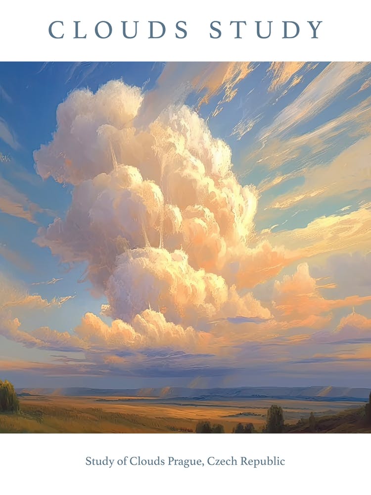 Study Of Clouds Prague, Czech Republic