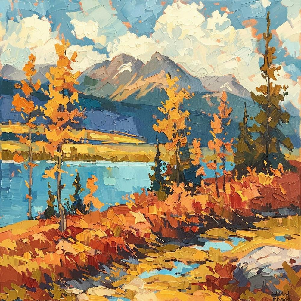 Autumn In The Mountains