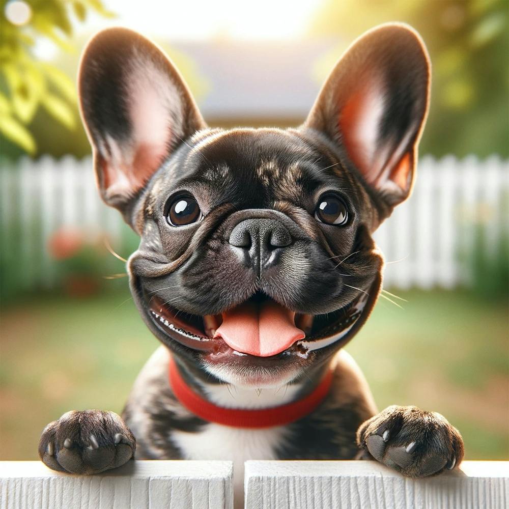 Happy French Bulldog
