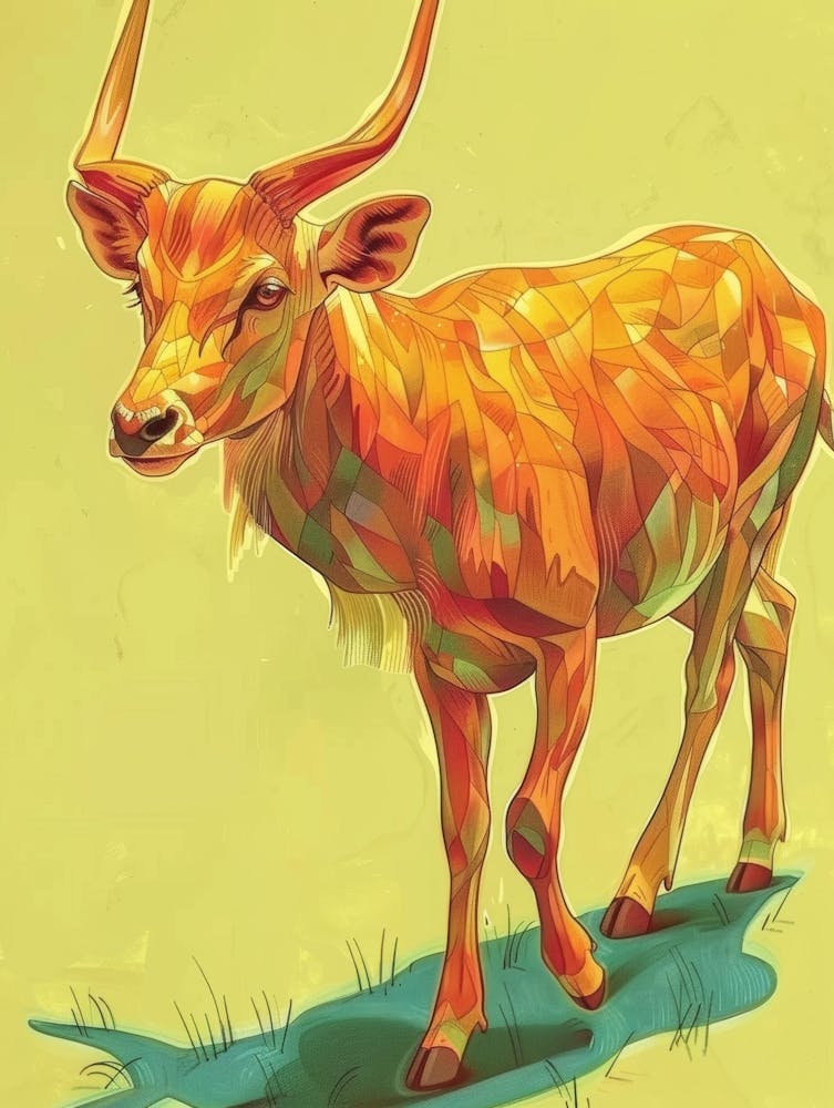 Deer Illustration 12