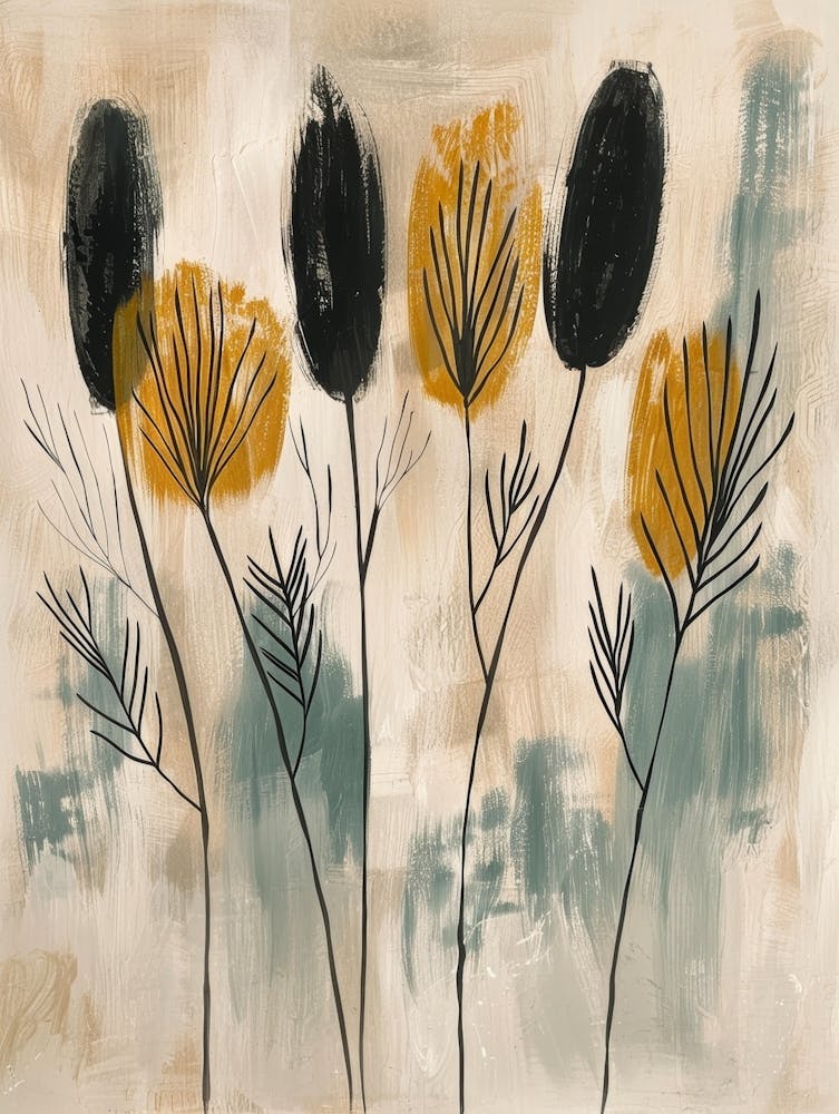 Yellow And Black Flowers