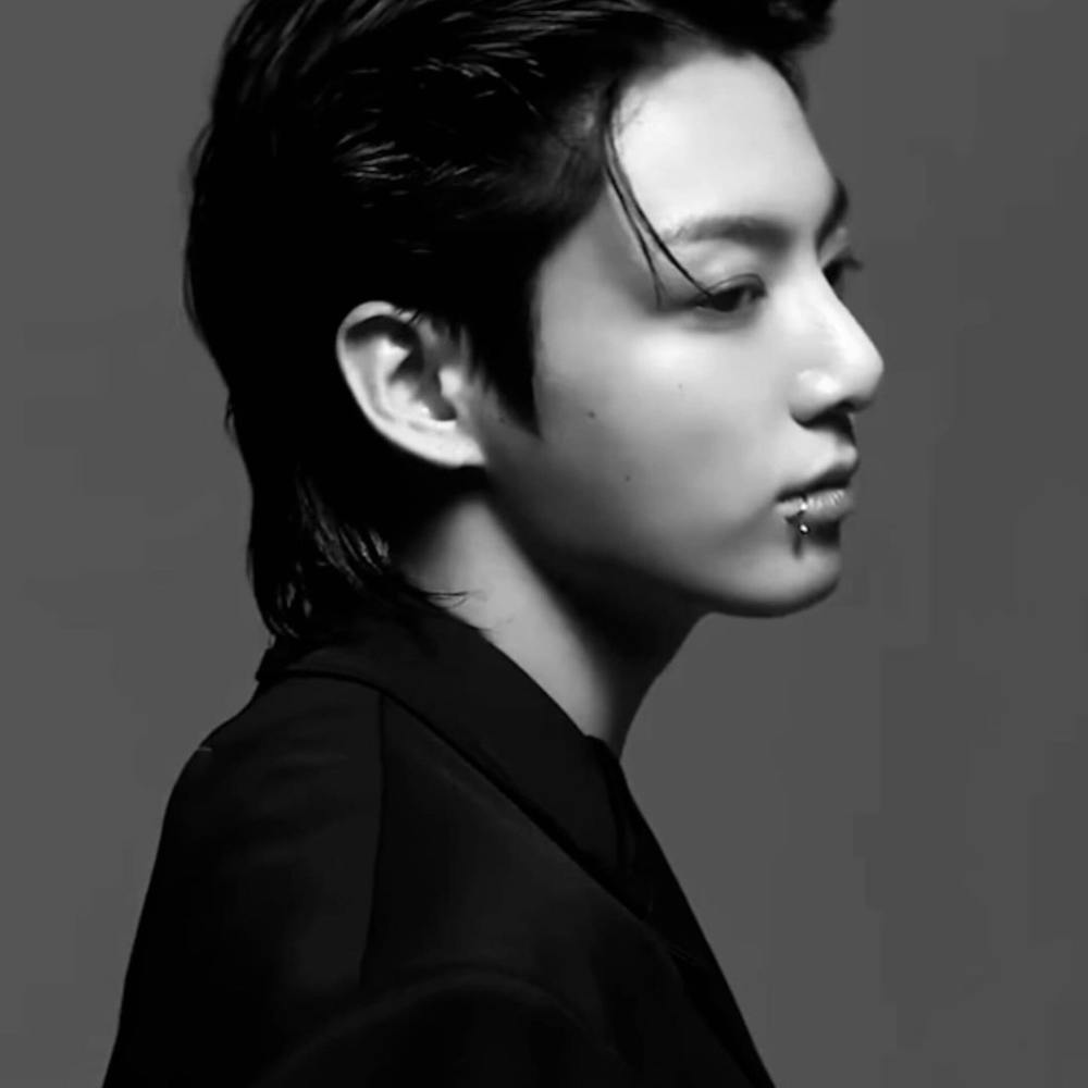 Black And White Portrait Of A Young Man