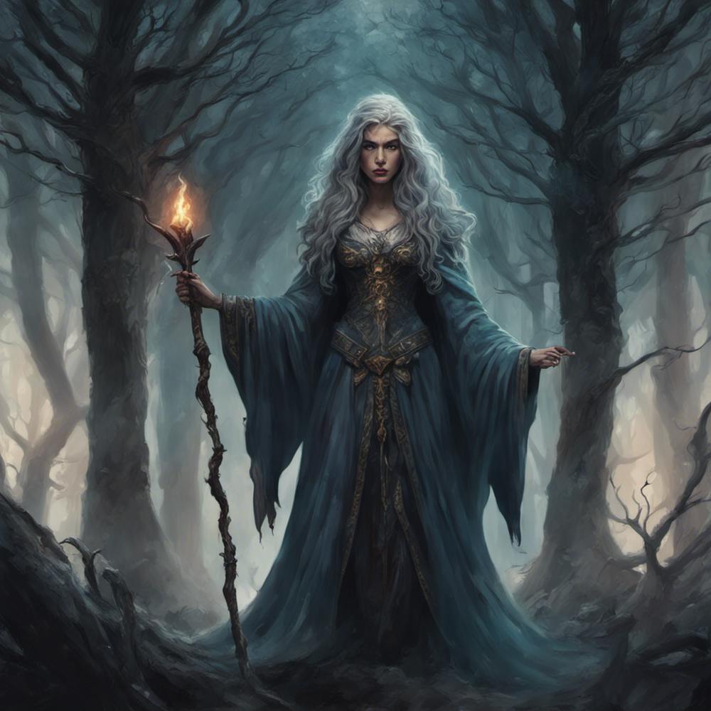 Fairy In The Woods