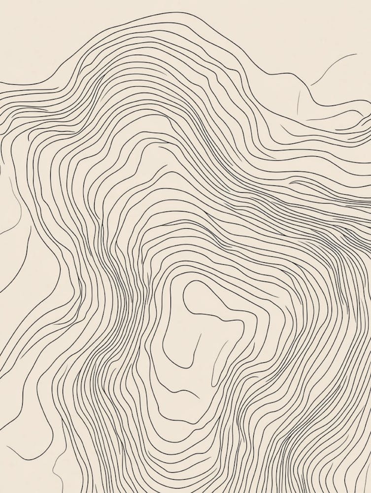Wavy Line Map