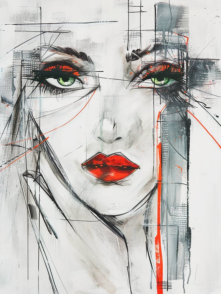 Abstract Of A Woman 11
