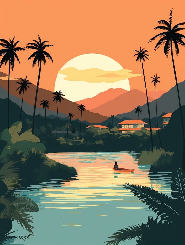 Samoa 1 Travel Illustration