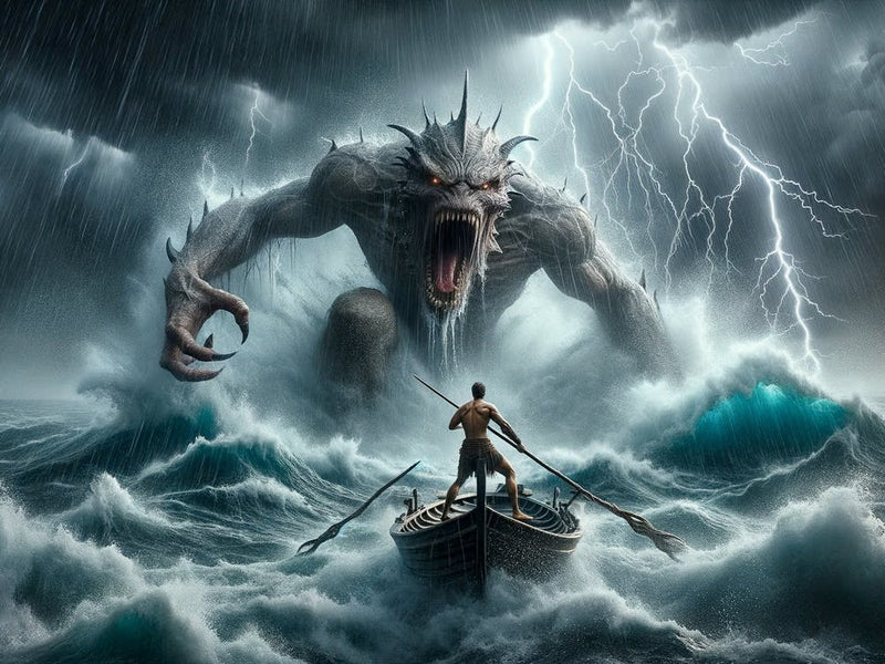 Olympus battle on the ocean