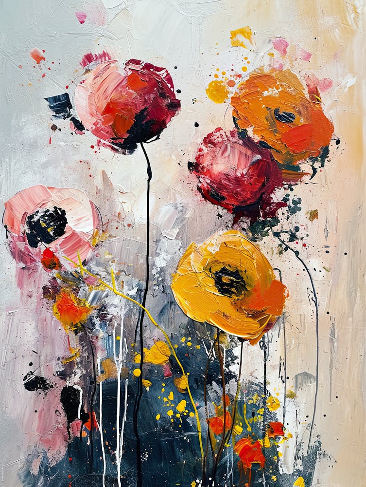 Spirit Of The Night Flower, Boho Art Style