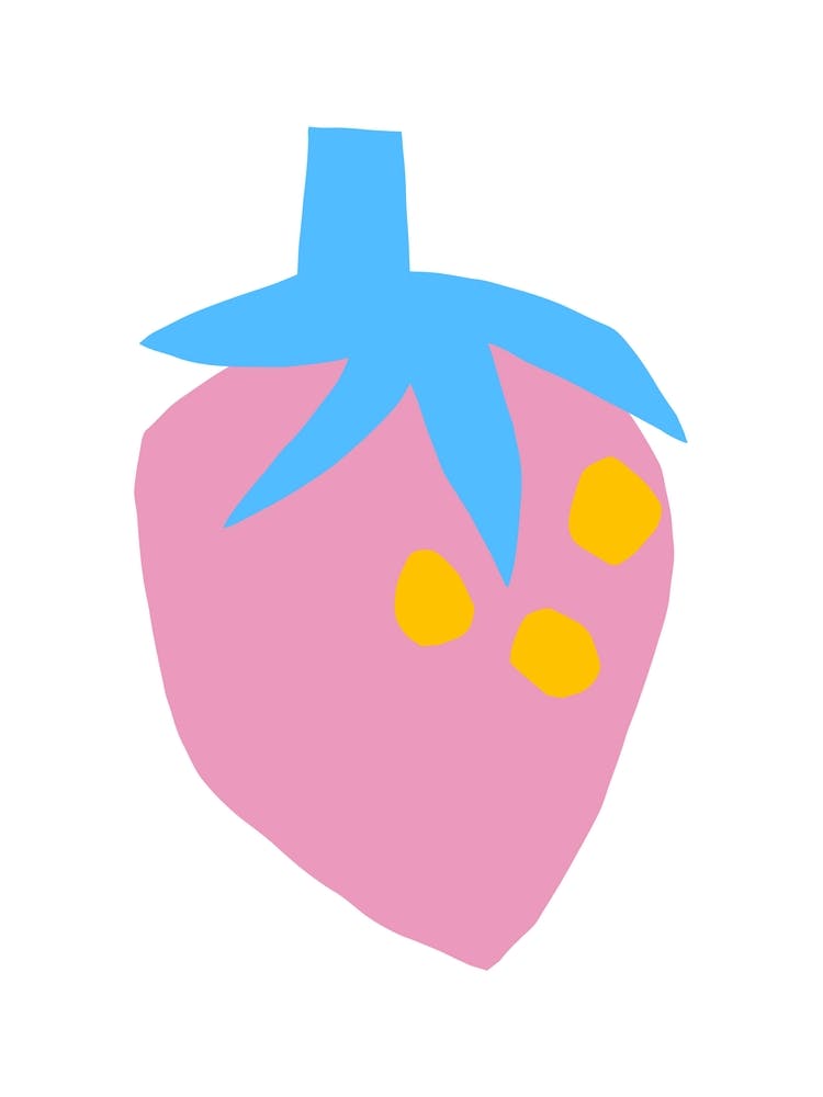 Colorful Strawberry