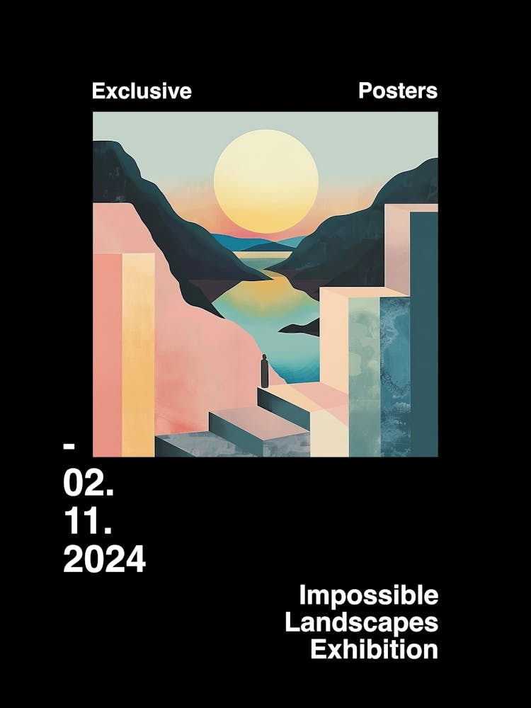 Impossible Landscapes Exhibition Archive Poster 20