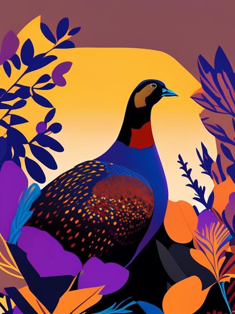 Grouse Pop Matisse 2 Bird