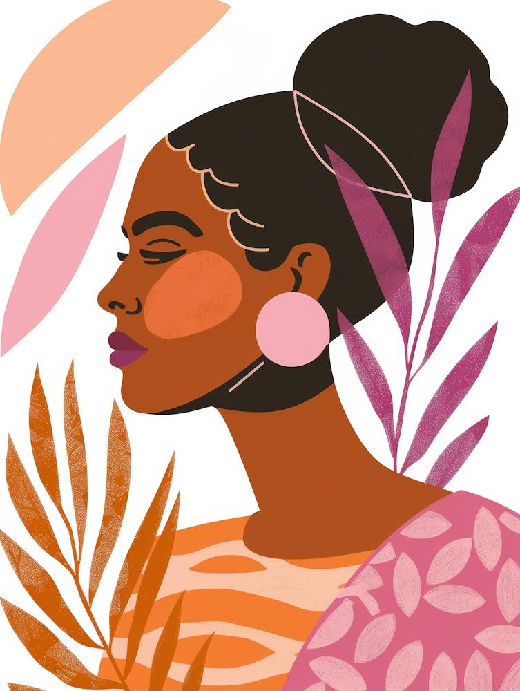 Portrait Of African American Woman 14
