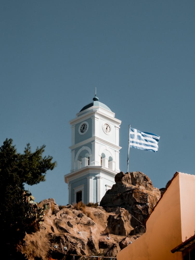 Clocher De Poros Grèce