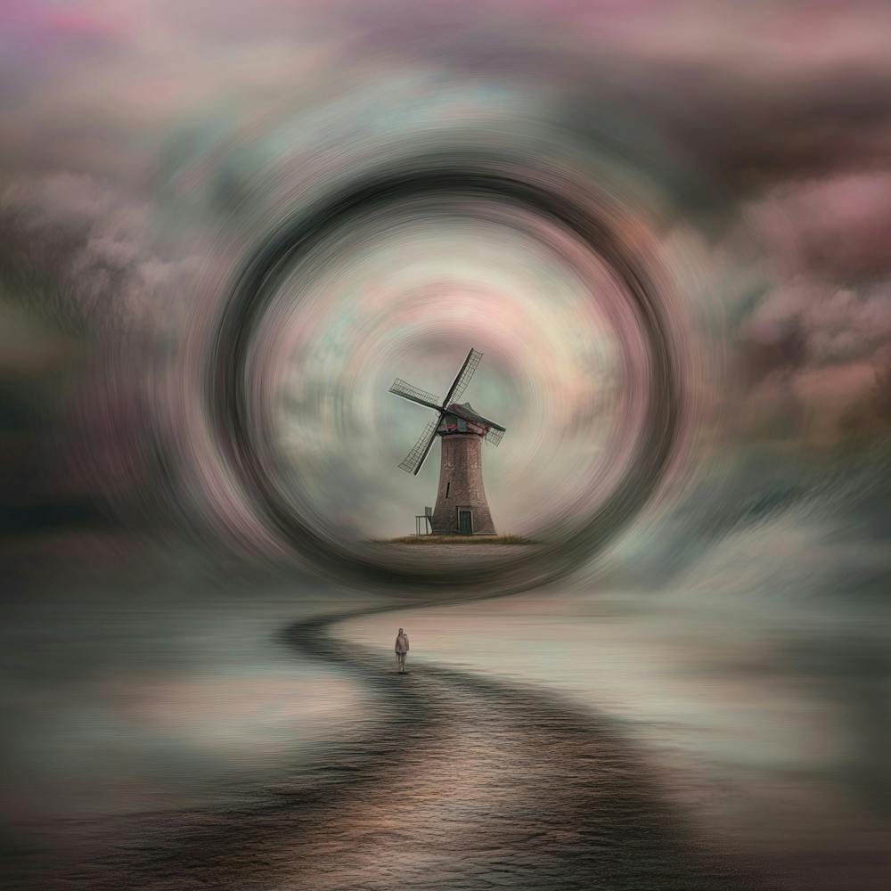 Dcingrid Round Like The Circles That You Find In The Windmills