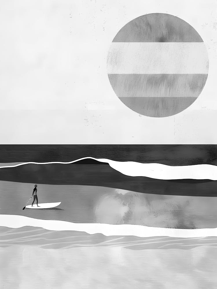 Surfers On The Beach 1