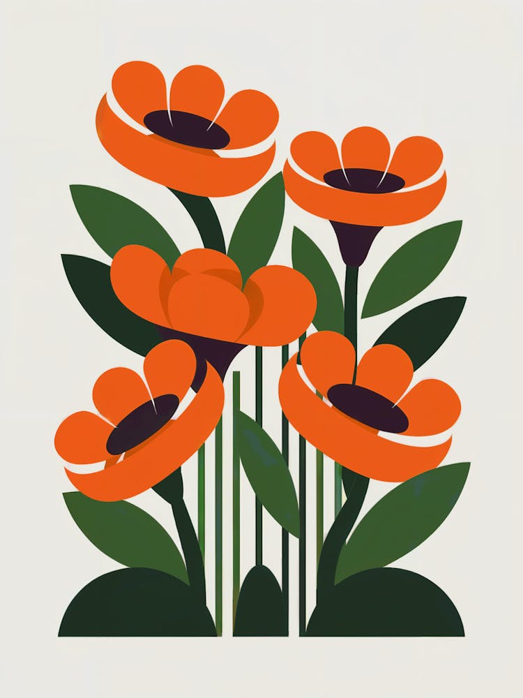 Orange Flowers