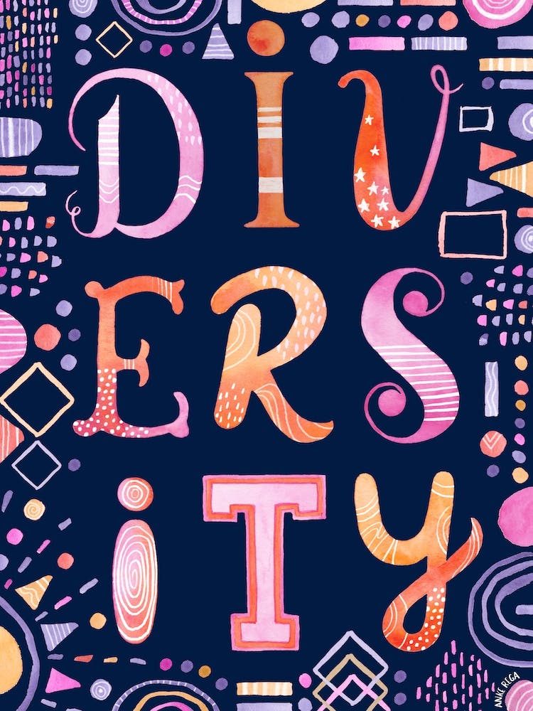 Diversity Lettering