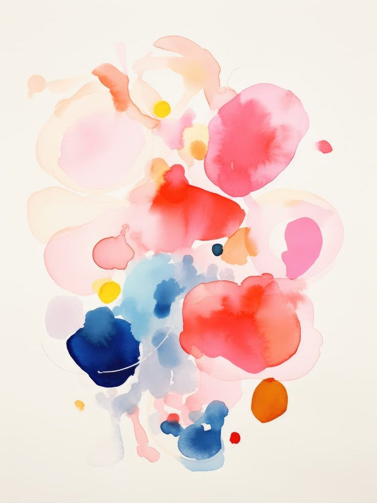 Abstract Watercolor Painting 18