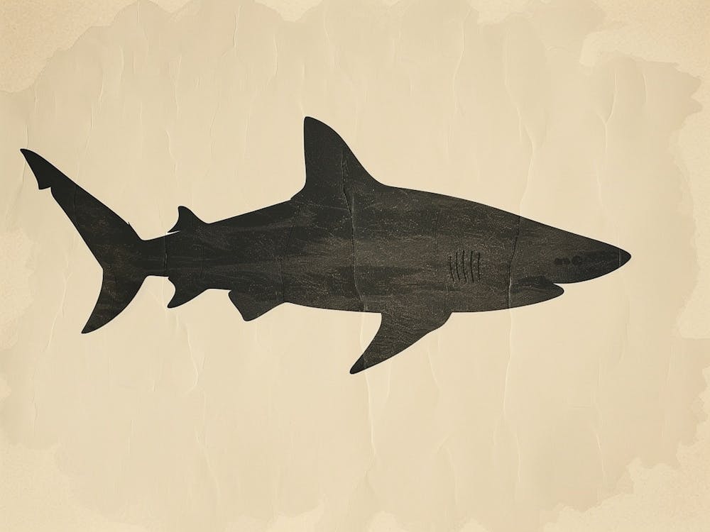 Cookiecutter Shark Silhouette 4