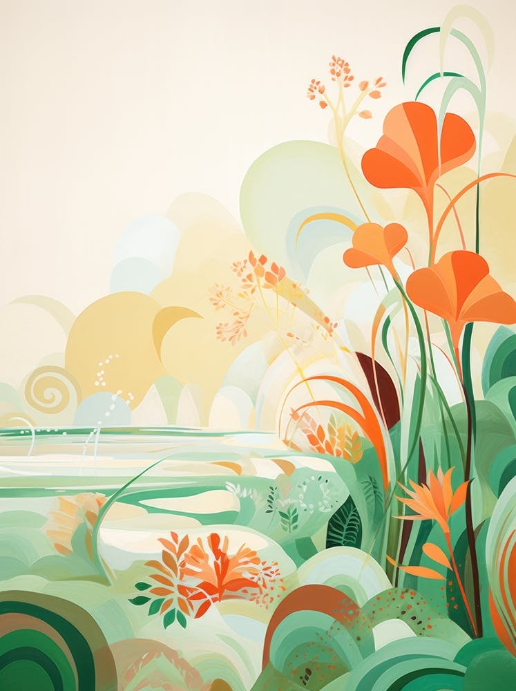 Abstract Floral Painting 3