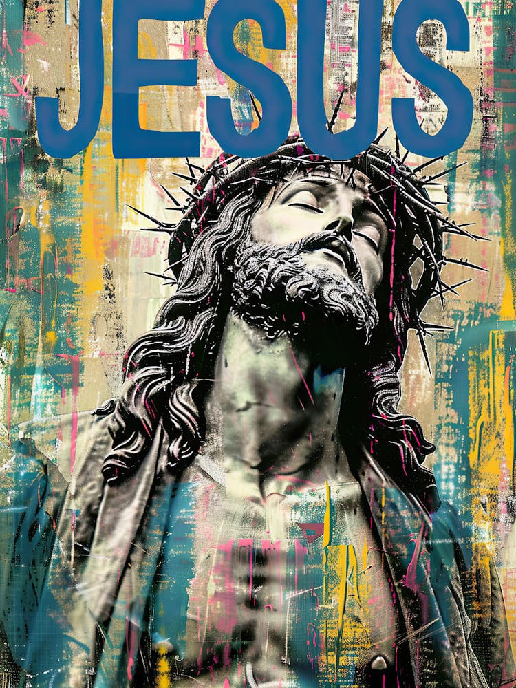 The Sacred Redeemer | Jesus Poster