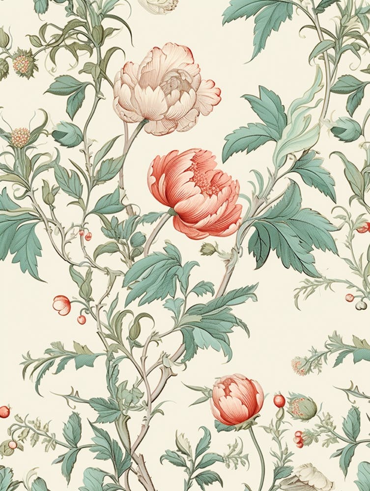 Peonies Wallpaper 2