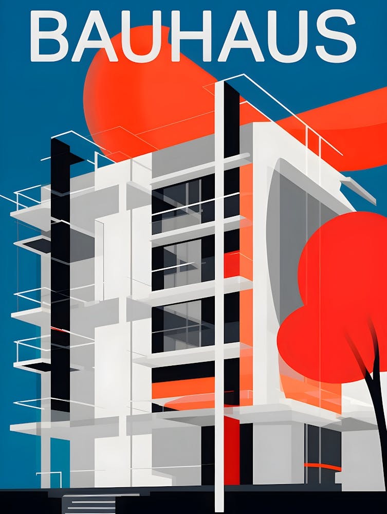 Bauhaus Architecture - Modernist building design