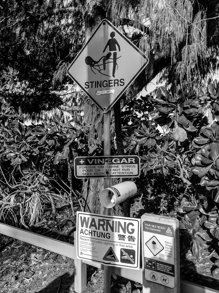 Australian Beach Sign