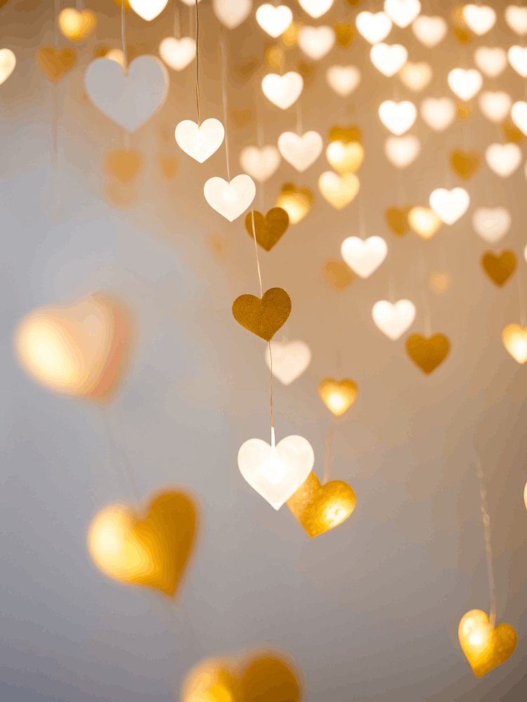 Gold Hearts no1