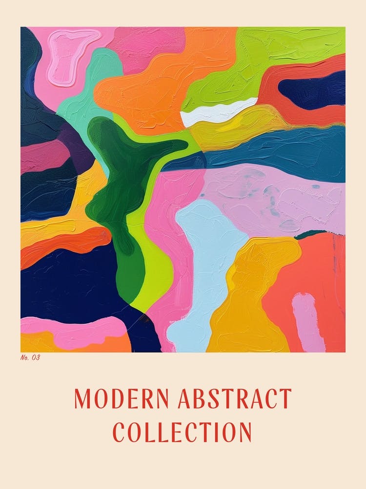 Modern Abstract Collection Poster 3
