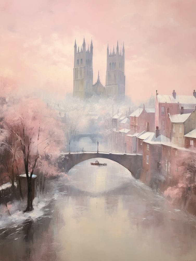Dreamy Winter Painting York United Kingdom 1