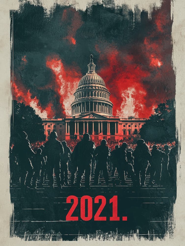 Aihrgdesign Ein starkes politisches Poster, das die USA einfängt 11
