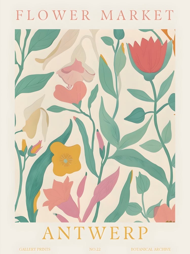 Flower Market Antwerp