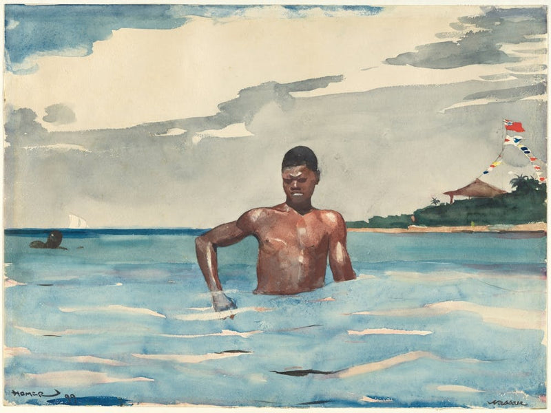 The Bather, Winslow Homer